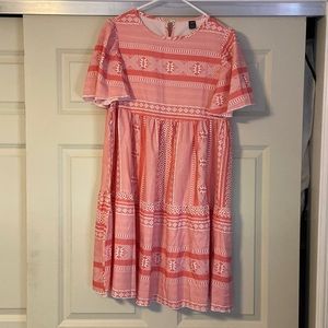 Shein pattern summer casual dress